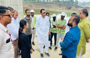 मंत्री पंवार ने किया सुठालिया वृहद सिंचाई परियोजना स्थल का निरीक्षण