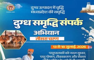 नस्ल सुधार, टीकाकरण और पशु पोषण पर चलेगा महाअभियान, 5.72 लाख पशुपालकों से होगा सीधा संवाद