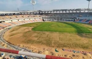 वाराणसी में आकार ले रहा विश्वस्तरीय क्रिकेट स्टेडियम