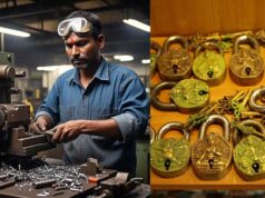 Aligarh Lock City: 150 साल पुराना ताला उद्योग, 30 ग्राम से 400 किलो तक के ताले होते हैं तैयार
