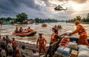 बाढ़ प्रभावित परिवारों को राहत के साथ मिलेंगे पक्के घर, 25 परिवारों को मिले आवासीय पट्टे