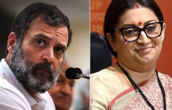 स्मृति ईरानी का राहुल गांधी को जवाब, बोलीं- कांग्रेस मुख्यालय में पूरा ‘वंदे मातरम’ गाया जाए
