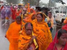 सीहोर में उमड़ा आस्था का सैलाब! 11 किमी लंबी कांवड़ यात्रा शुरू, सीवन घाट पर एंट्री बंद