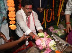 उप मुख्यमंत्री श्री विजय शर्मा हजारों श्रद्धालुओं के साथ पदयात्रा में हुए शामिल