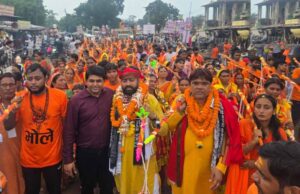 हर-हर महादेव के जयकारों से गूंजा रायपुर, विशाल कांवड़ यात्रा में उमड़ा आस्था का सैलाब
