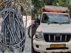 मोबाइल टावर से केबल चोरी करने वाले गिरोह का पर्दाफाश, बालोद में 7 आरोपी गिरफ्तार