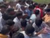 मेमू ट्रेन के उद्घाटन में पूड़ी-सब्जी पर टूट पड़े लोग, कैलारस रेलवे स्टेशन का वीडियो वायरल