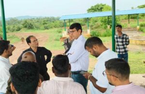 फेसिंग कार्य तत्काल प्रारंभ करने दिए निर्देश