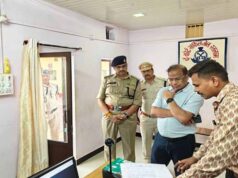 सर्किल जेल रतलाम पहुंचे प्रमुख सचिव मुकेश चन्द गुप्ता, व्यवस्थाओं का लिया जायजा
