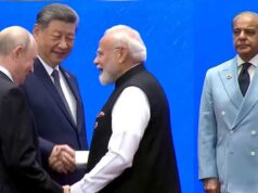एक फ्रेम में मोदी, जिनपिंग और पुतिन! वहीं साइलेंट होकर अपनी जगह पहुंचे शहबाज शरीफ