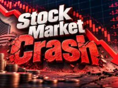 शेयर बाजार में भारी गिरावट, Sensex 850 अंक लुढ़का; निवेशकों में मचा हड़कंप