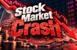 शेयर बाजार में भारी गिरावट, Sensex 850 अंक लुढ़का; निवेशकों में मचा हड़कंप