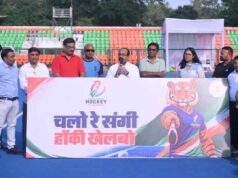 उप मुख्यमंत्री अरुण साव चयन ट्रायल के दोनों दिन पहुंचे हॉकी स्टेडियम, खिलाड़ियों की हौसला अफजाई की