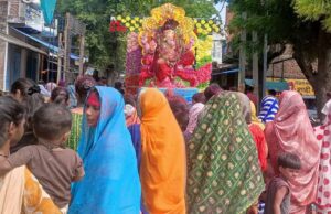 गणेश विसर्जन झांकी के दौरान भारी वाहनों पर प्रतिबंध