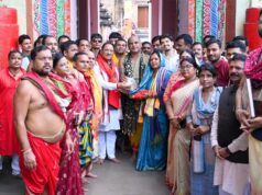 मुख्यमंत्री साय ने लिंगराज मंदिर में सपत्नीक की पूजा-अर्चना