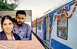 रावघाट में पहली बार ट्रेन की सीटी, लोको पायलट प्रतिभा बंसोड़ ने रचा इतिहास
