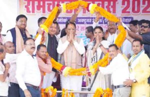 गढ़फुलझर में बाबा बिशासहे कुल कोलता समाज के वार्षिक स्नेह सम्मेलन एवं बंधु मिलन में शामिल हुए मुख्यमंत्री साय