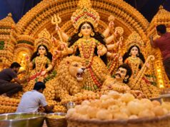 झारखंड में अनोखा दुर्गा पूजा पंडाल, 10 हजार गोलगप्पों से होगी सजावट; डेढ़ महीने से जुटे कारीगर