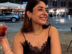 Beach पर 37 साल की एक्ट्रेस का ग्लैमरस अंदाज, 8 साल बड़े क्रिकेट होस्ट के साथ दिखीं करीबियां