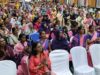गर्भवती महिलाओं की हुई गोद भराई, माताओं को वितरित की गईं फूड बास्केट