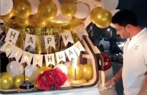 छत्तीसगढ़ में नायब तहसीलदार ने बीच सड़क पर की आतिशबाजी, जन्मदिन मनाने का वीडियो वायरल