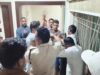 कोरबा में प्रलोभन देकर धर्मांतरण कराने का आरोप, होटल में बजरंग दल का प्रदर्शन