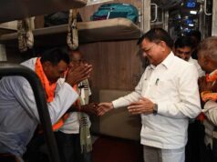 मुख्यमंत्री तीर्थ दर्शन योजना: 850 श्रद्धालु जगन्नाथ पुरी, लिंगराज व कोणार्क मंदिर दर्शन के लिए रवाना